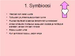 1. Symbioosi